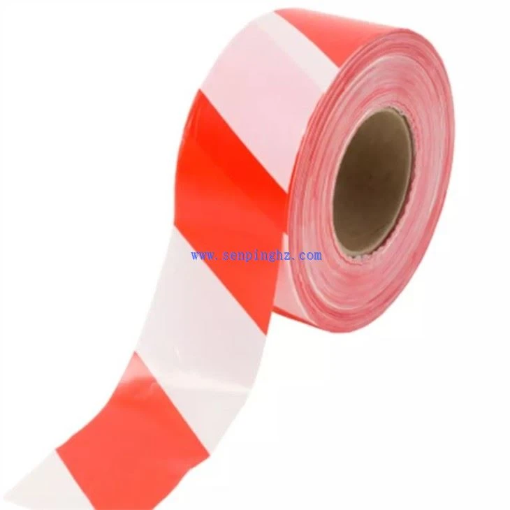red white caution tape