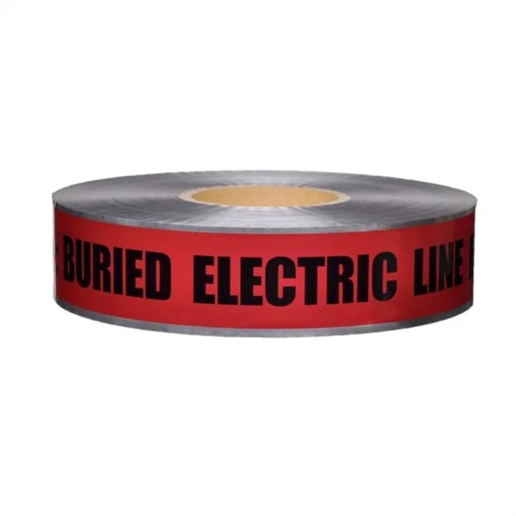 Detectable foil marking tape